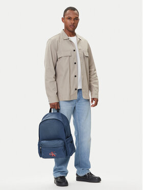 Calvin Klein Calvin Klein Ruksak Bold Round Backpack LV04D3114G Tmavomodrá