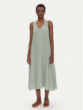 Bomboogie Bomboogie Sommerkleid AW8391TLIV5 Grün Regular Fit
