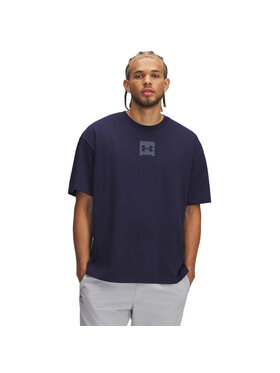 Under Armour Under Armour T-Shirt UA-1386803-410 Granatowy Active Fit