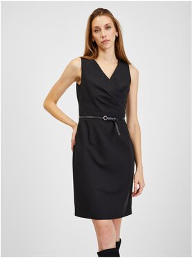 Orsay Orsay Sukienka 490454-660000__40 Czarny Regular Fit