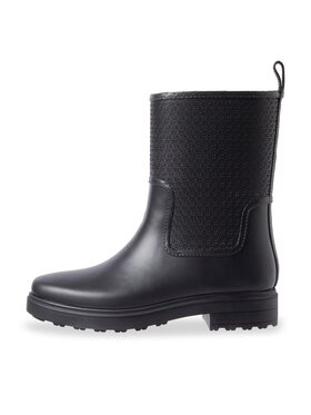 Calvin Klein Gumene čizme Ess Rainboot - Nano Mono Wl HW0HW01706 Crna