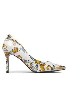 Versace Jeans Couture Versace Jeans Couture Pantofi cu toc subțire 78VA3S50 Alb