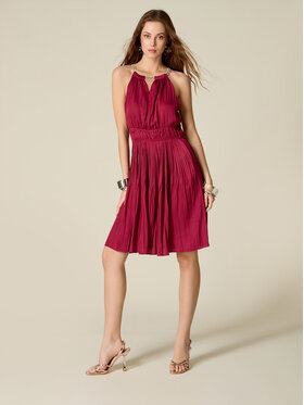 Oltre Oltre Vestito da giorno 7035J000860N009 Bordeaux A-Line Fit
