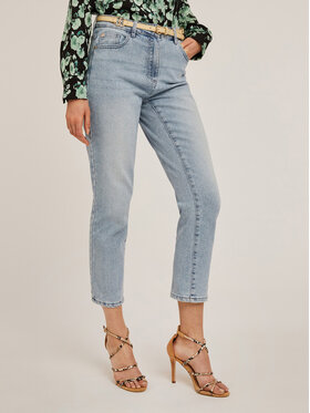Motivi Motivi Jeansy P530Q103732N004 Turkusowy Regular Fit