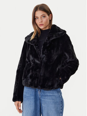 Guess Guess Szőrme New Sophy W0BL0N WDCH0 Fekete Regular Fit