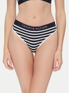 Tommy Hilfiger Tommy Hilfiger Stringi UW0UW04796 Granatowy