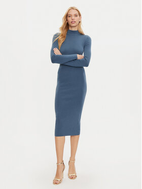 MICHAEL Michael Kors MICHAEL Michael Kors Trikotažinė suknelė MF482Q14VR Mėlyna Slim Fit