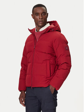 Tommy Hilfiger Tommy Hilfiger Daunenjacke MW0MW40616 Rot Regular Fit