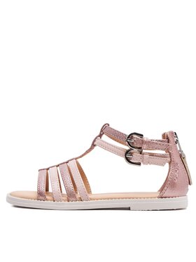 Geox Sandale J Sandal Karly Girl J7235D 0QDHH C8172 S Ružičasta