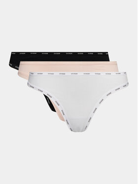Guess Guess Komplet 3 par stringów O4GG13 K6YW1 Kolorowy