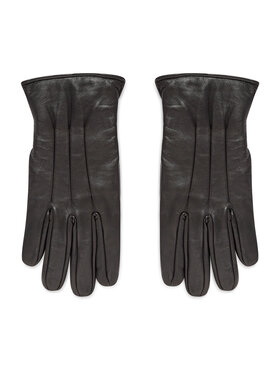 Jack&Jones Jack&Jones Vīriešu cimdi Jacmontana Leather Gloves Noos 12125090 Melns
