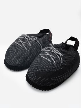 Urban Socks Urban Socks Kapcie Pluszowe jak buty Czarne Urban Sole na zimę 36-45 Czarny