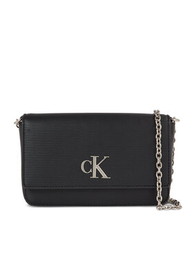 Calvin Klein Jeans Calvin Klein Jeans Ženska denarnica Minimal Monogramwallet W/Strap T K60K611238 Črna
