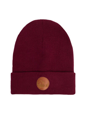 Kabak Kabak Czapka klasyczna beanie Czerwony