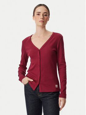 Calvin Klein Jeans Calvin Klein Jeans Blúzka LV047G207G Bordová Regular Fit