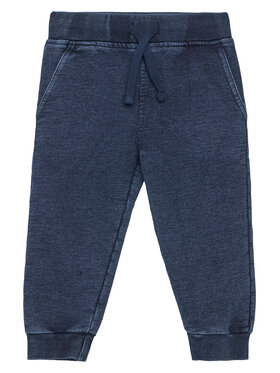 Guess Guess Teplákové kalhoty N5YQ14 KCYC0 Tmavomodrá Regular Fit