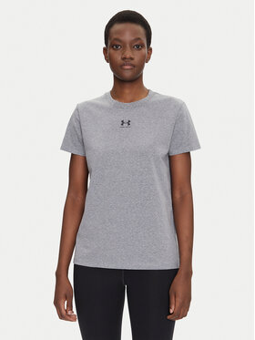 Under Armour Under Armour Koszulka techniczna Rival Core 1383648 Szary Regular Fit