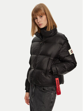 AFTER LABEL AFTER LABEL Pehelykabát Turku A00086 Fekete Regular Fit