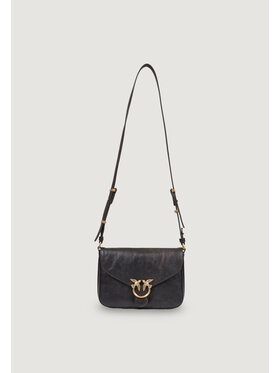 PINKO PINKO Torebka LOVE SATCHEL MINI CLOUD LEATHE Brązowy