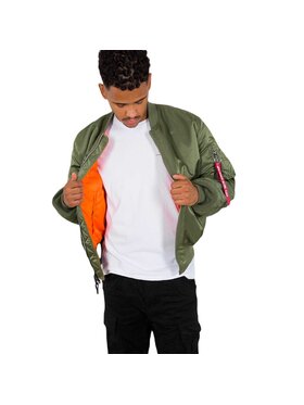 Alpha Industries Alpha Industries Kurtka bomber AI.100101-01-5XL Zielony Core Fit