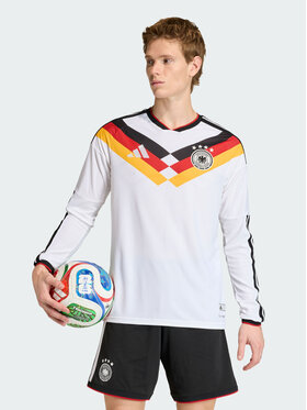 adidas adidas Koszulka techniczna Niemcy Biały Slim Fit