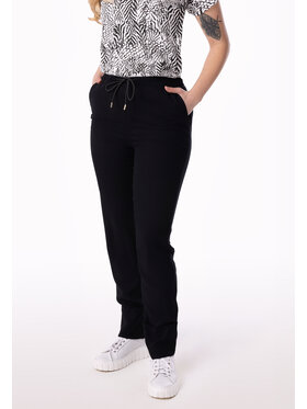 QUIOSQUE QUIOSQUE Spodnie materiałowe QUIOSQUE 3LX001299 Czarny Regular Fit