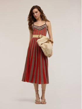 Motivi Motivi Vestito da giorno 7620W001401N0S6 Rosso Flare Fit