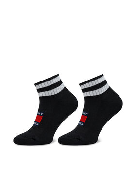 Tommy Hilfiger Tommy Hilfiger Zestaw 2 par wysokich skarpet unisex 701226106 Czarny