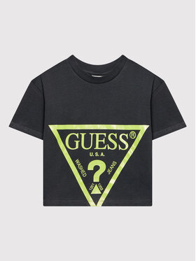 Guess Guess T-Shirt J2RI31 K8HM0 Granatowy Regular Fit