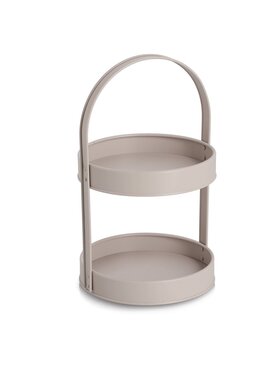 MIAhome MIAhome Patera metalowa 2 poziomy DATARAN Beżowy