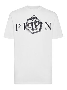 PHILIPP PLEIN PHILIPP PLEIN Tričko 115 Biela Regular Fit