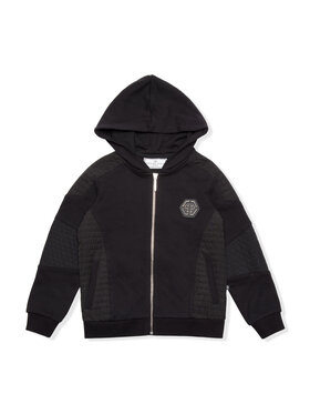 PHILIPP PLEIN PHILIPP PLEIN Mikina 30294 Čierna Regular Fit