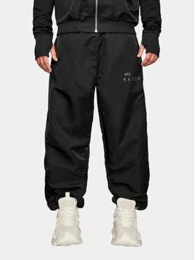 MADE BY SOCIETY MADE BY SOCIETY Spodnie materiałowe SLOPE - P17739 Czarny Basic Fit