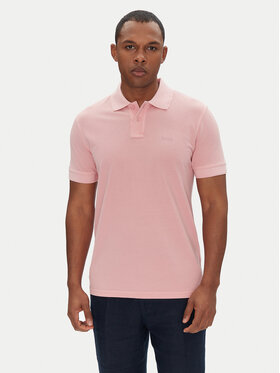 BOSS BOSS Polo Prime 50507813 Różowy Regular Fit
