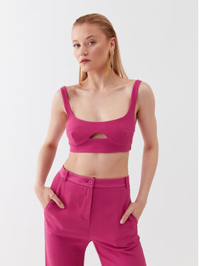 Patrizia Pepe Patrizia Pepe Top 2C1454/A236-M447 Rosa Slim Fit
