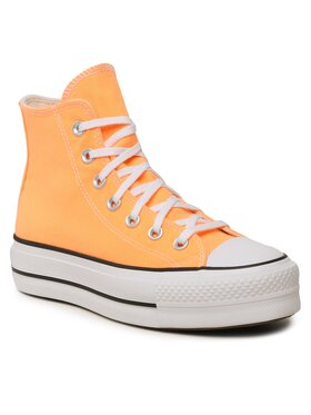 Converse Converse Sneakers aus Stoff Ctas Lift Hi A03052C Orange