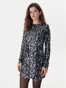 ONLY ONLY Kokteiļkleita Anika 15358384 Melns Loose Fit