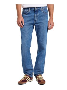 Lee Lee Jeansy WEST Niebieski Straight Leg