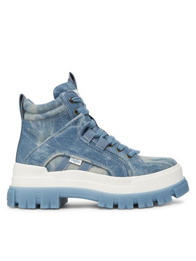 Buffalo Buffalo Schnürstiefeletten Aspha Nc Mid 1622566 Blau