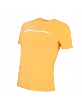 Champion Champion T-Shirt 115422 Żółty Comfortable Fit