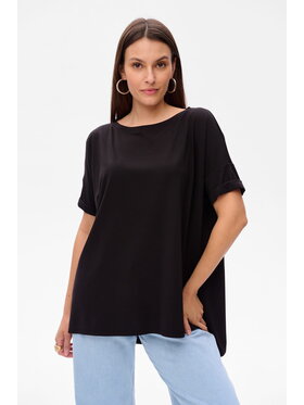 blue shadow blue shadow Bluzka Renzi Czarny Regular Fit