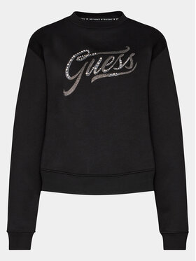 Guess Jopa Cn Stones Logo W4RQ14 KB681 Črna Relaxed Fit