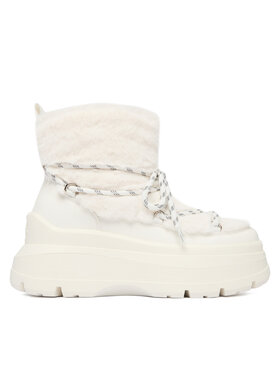 Buffalo Buffalo Μπότες Χιονιού Olympia Fur Boot 18483 Λευκό