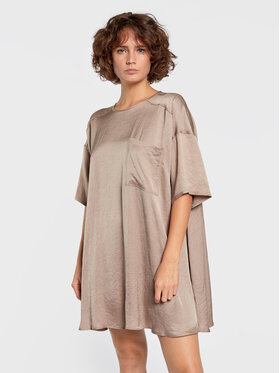 American Vintage American Vintage Kasdieninė suknelė Widland WID14FH22 Smėlio Relaxed Fit