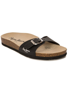 Pepe Jeans Pepe Jeans Klapki PLS90616 999 Czarny