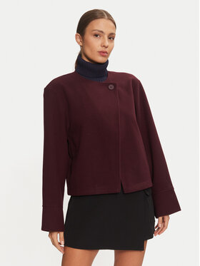 Gina Tricot Gina Tricot Pintsak 22836 Bordoopunane Loose Fit