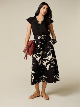 Oltre Oltre Gonna maxi 1015J000312N0Z3 Nero Regular Fit