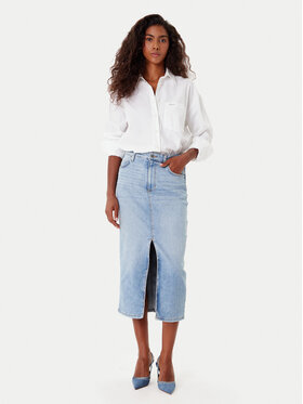 Guess Guess Φούστα 176609 Μπλε Classic Fit