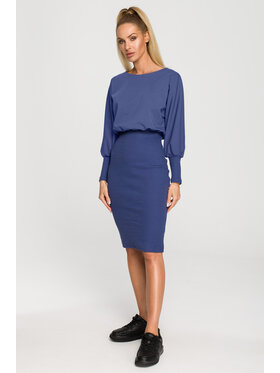 Made of Emotion Made of Emotion Abito da cocktail M690 Blu Regular Fit