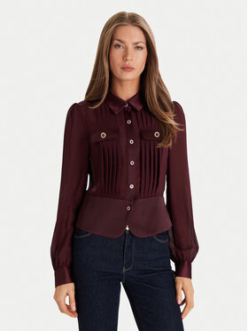 Morgan Morgan Hemd 232-CLOCLO Dunkelrot Regular Fit